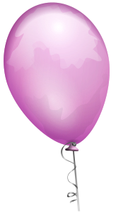 openclipart圖庫：Pink balloon