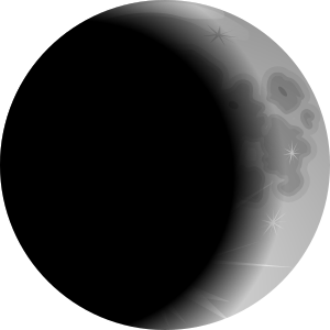 openclipart圖庫：Moon 5