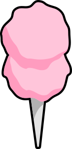 openclipart圖庫：Cotton Candy