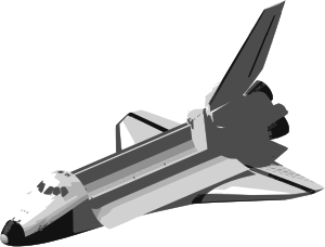 openclipart圖庫：Simple Shuttle