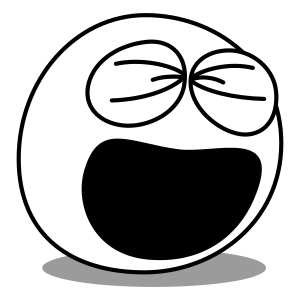 openclipart圖庫：Buddy laughing