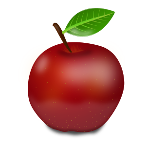 openclipart圖庫：Red apple
