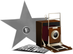 openclipart圖庫：Star Photographer