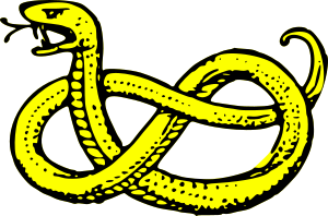 openclipart圖庫：serpent nowed