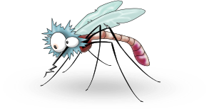 openclipart圖庫：Funny Mosquito from side