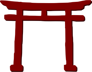 openclipart圖庫：Torii - Shinto Gate