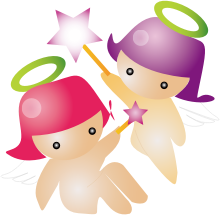 openclipart圖庫：Cute Angel
