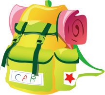 openclipart圖庫：Travel - Backpack