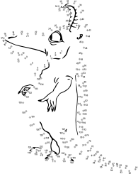 openclipart圖庫：Number Image Monster