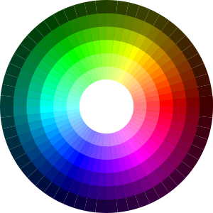 openclipart圖庫：Chromatic Wheel 2