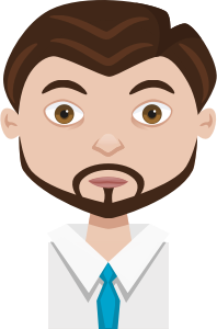 openclipart圖庫：Male cartoon avatar 