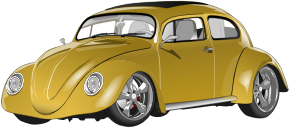 openclipart圖庫：VW Beetle