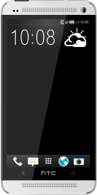 openclipart圖庫：New hTC one silver