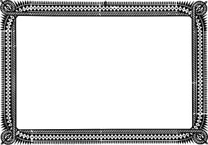 openclipart圖庫：Simple Spike Frame