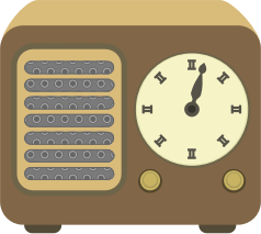 openclipart圖庫：Radio simple