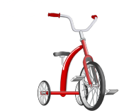 openclipart圖庫：tricycle - final