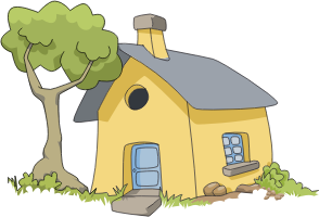 openclipart圖庫：House of tree