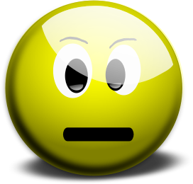 openclipart圖庫：Indifferent face