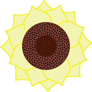 openclipart圖庫：Sunflower