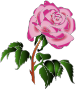 openclipart圖庫：Rose in colors