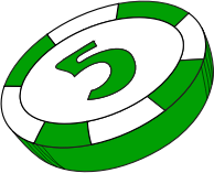 openclipart圖庫：Single casino chip