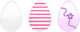 openclipart圖庫：Gift Eggs