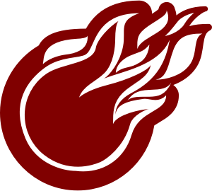 openclipart圖庫：Fire ball silhouette
