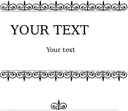 openclipart圖庫：Line divider
