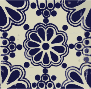 openclipart圖庫：Mexican tile 02