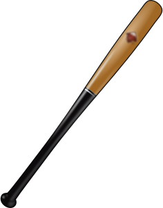 openclipart圖庫：Baseball Bat