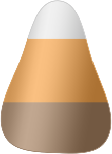 openclipart圖庫：Candy Corn 03