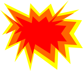openclipart圖庫：Explode-(Color)