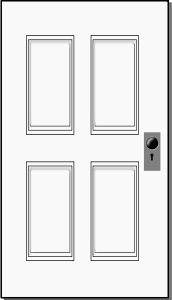 openclipart圖庫：Door