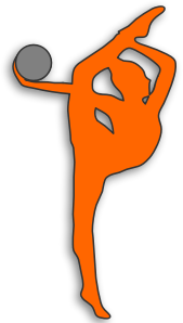 openclipart圖庫：Rhythmic Gymnastics Ball - Color