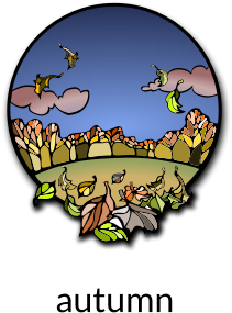 openclipart圖庫：Autumn recolored