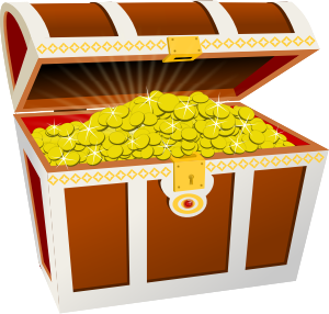 openclipart圖庫：Treasure chest