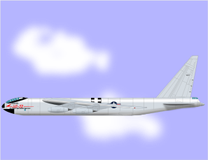 openclipart圖庫：XB-52