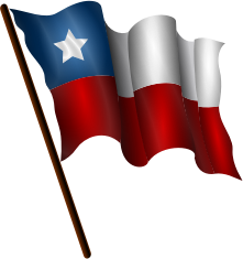 openclipart圖庫：Chilean Flag 7