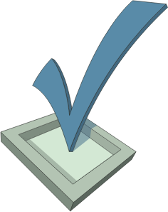 openclipart圖庫：Boite a coche, Checkbox