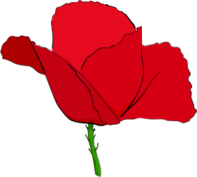 openclipart圖庫：Coquelicot rouge - Red poppy
