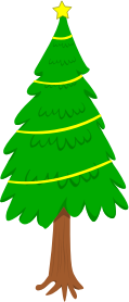openclipart圖庫：Christmas Tree