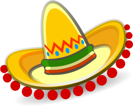 openclipart圖庫：sombrero