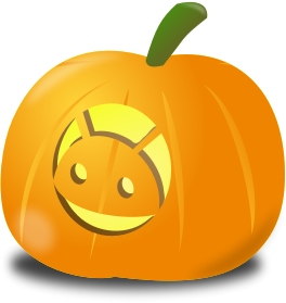 openclipart圖庫：Android pumpkin
