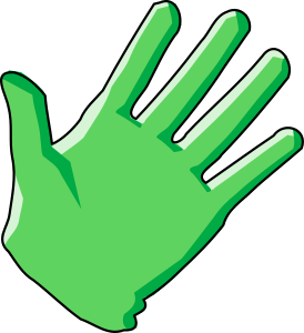 openclipart圖庫：Cleaning glove
