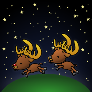 openclipart圖庫：Colored: Caribou