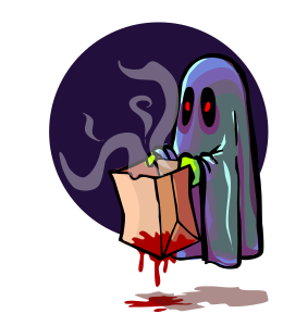 openclipart圖庫：Trick or treat