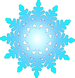 openclipart圖庫：snow flake 1