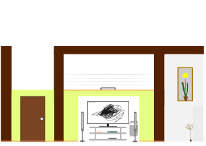 openclipart圖庫：living room