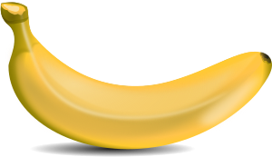 openclipart圖庫：banana 