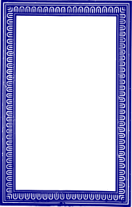 openclipart圖庫：Solid Frame - Blue